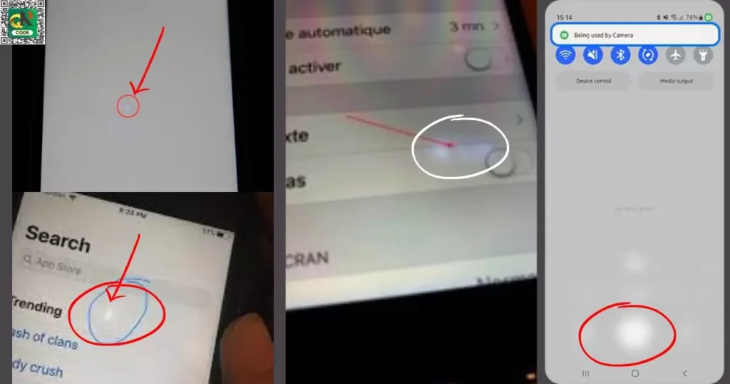 Understanding the Causes of White Spots on My Phone Screen