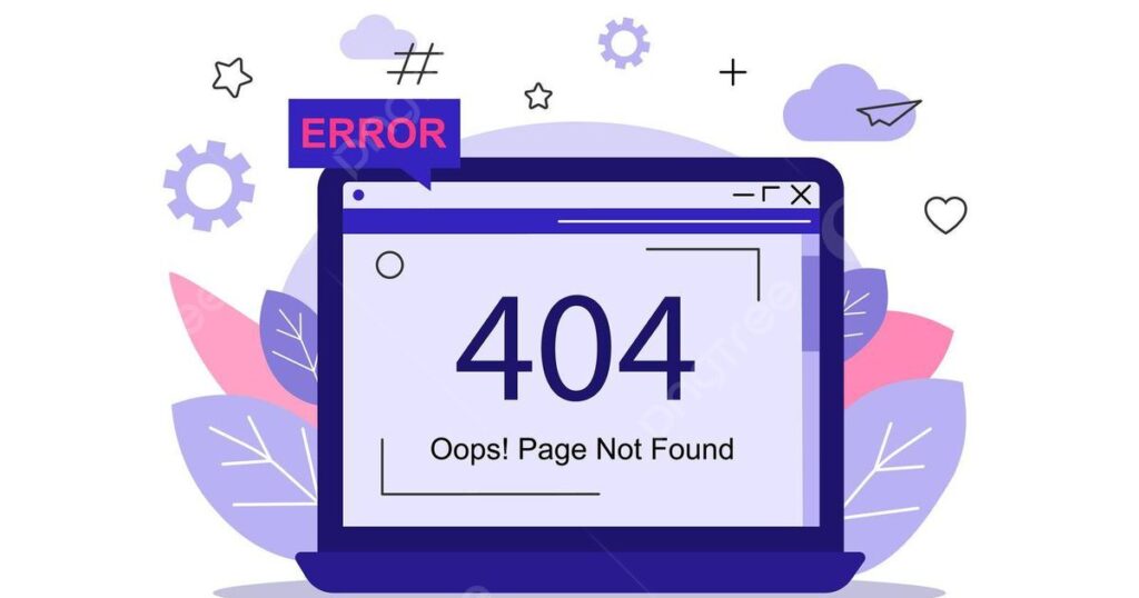 404 error