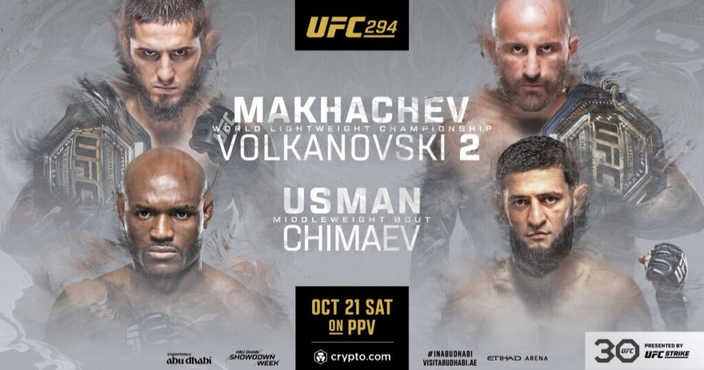 UFC 294 rematch: Makhachev vs.Volkanovski